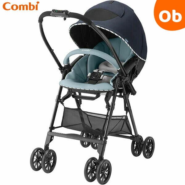 コンビ スゴカルハンディエッグショックML スカイネイビー（SN） 両対面ベビーカー【P/N】【3年保証対象品】【送料無料　沖縄・一部地域を除く】　クリスマス：ORANGE-BABY
